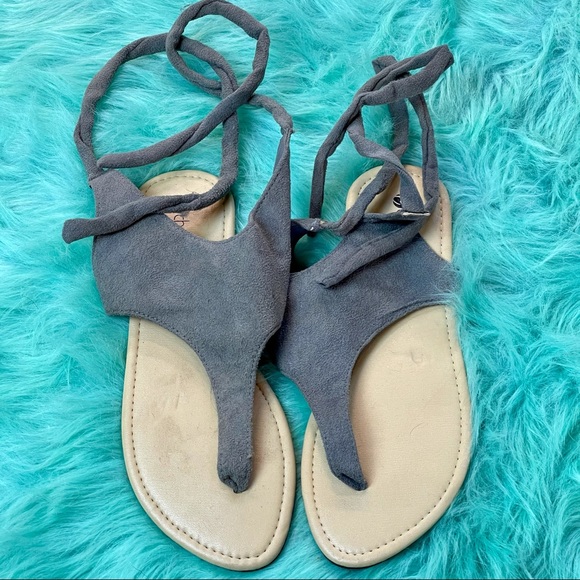 Chatties grey sandals size 10 - Picture 6 of 7